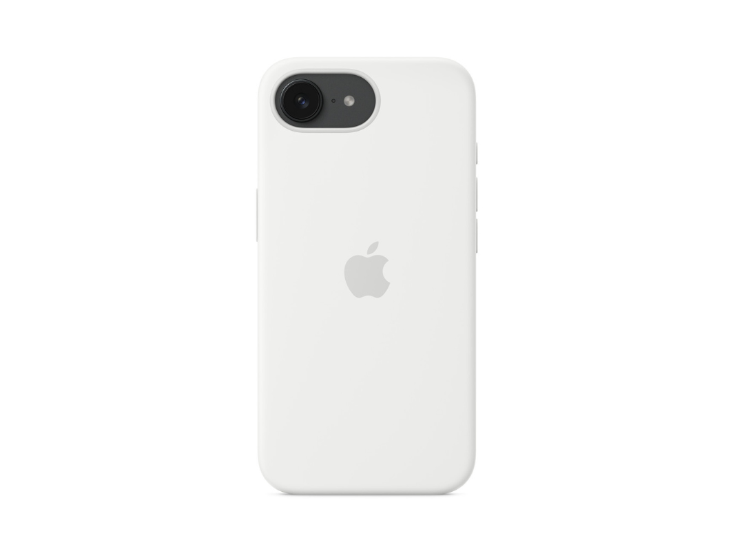 Apple iPhone 16e Silicone Case – White - Same Day Delivery Qatar Apple iPhone 16e Silicone Case – White - Same Day Delivery Qatar